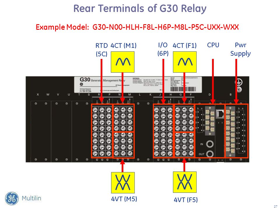 Protective Relay Wiring Diagram For Ge - Wiring Diagram